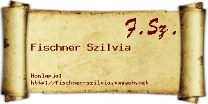 Fischner Szilvia névjegykártya